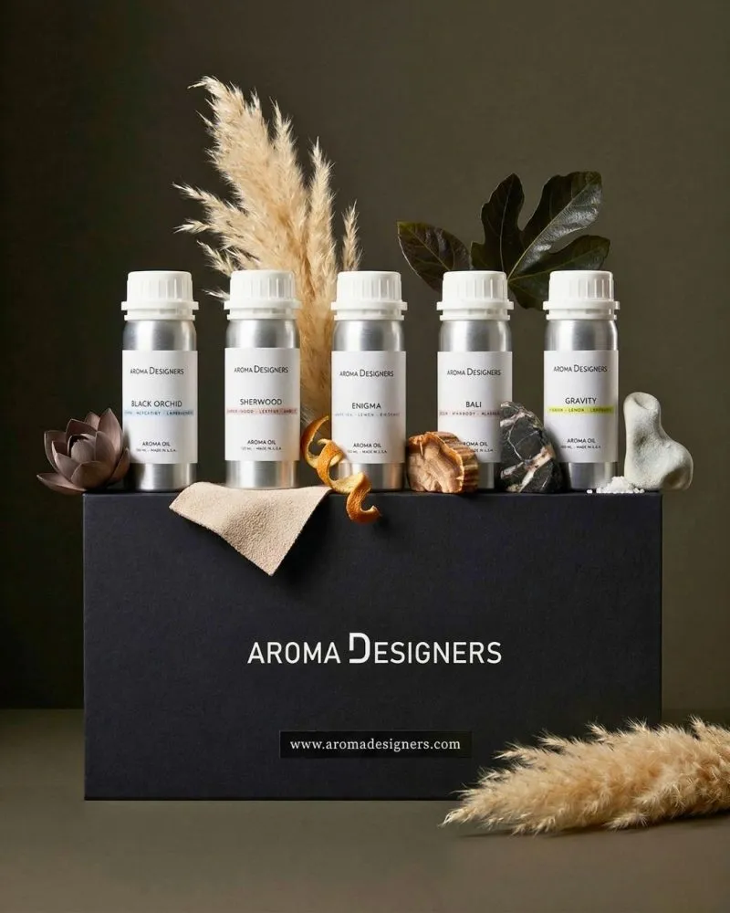Customised Aroma Oils Box Customised Aroma Oils Box
