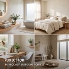 PERFECT FOR Bathrooms • Bedrooms • Offices • Wellness Spaces
