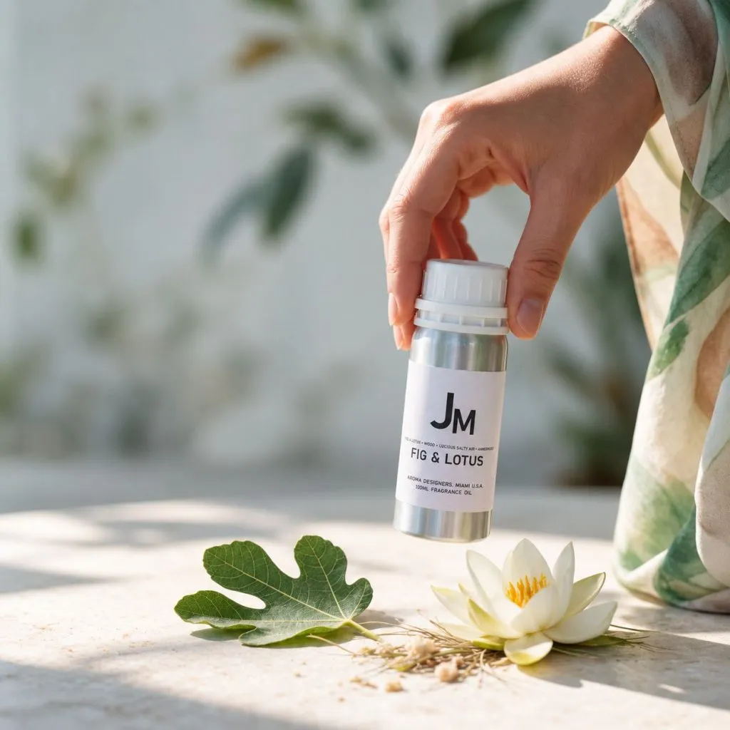 Fig and Lotus Fragrance svg+xml;charset=utf